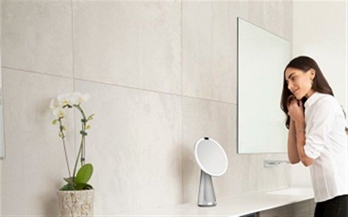 این آینه هوشمند به سوالات شما پاسخ می دهد + تصویر