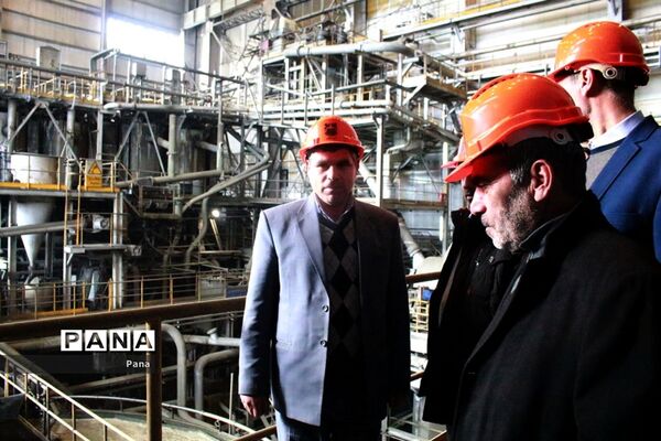 بازدید معاونان پرورشی و تربیت‌بدنی آموزش و پرورش آذربایجان شرقی از مجتمع مس سونگون
