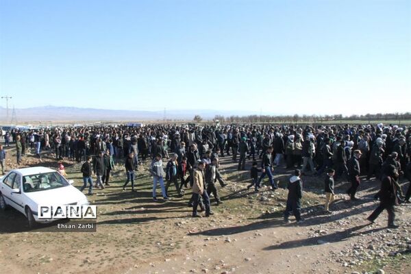 مراسم تشیع پیکر پاک و مطهر  شهید غلامحسن جام‌دوست در تربت جام