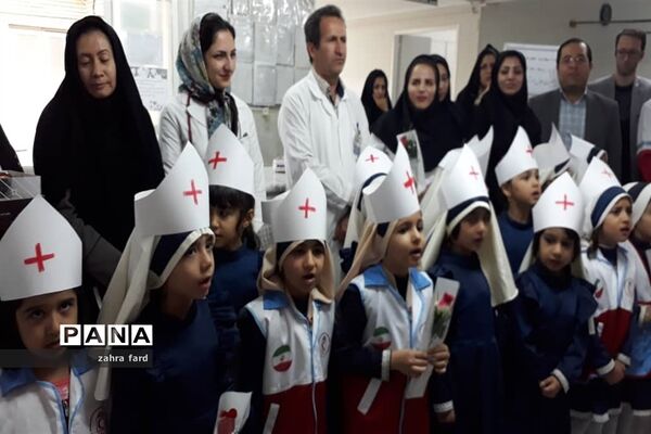 تقدیر از مقام پرستار توسط مسئولان شهرستان نی‌ریز
