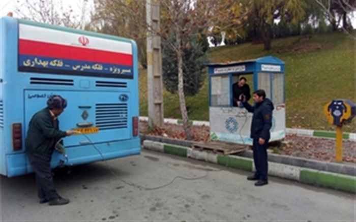 طرح آلایش میزان آلایندگی ناشی از دود زائی اتوبوس های شهری ارومیه در حال اجرا است