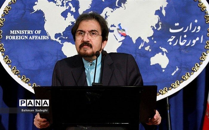 سخنگوی وزارت امور خارجه بازداشت خبرنگار پرس تی وی در آمریکا را محکوم کرد