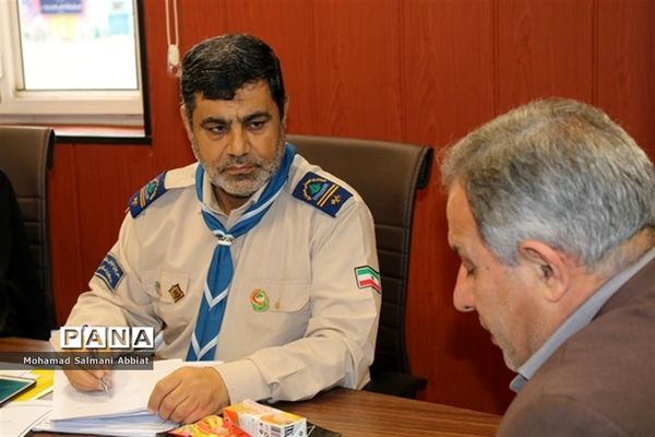 نشست شورای برنامه ریزی سازمان دانش آموزی ناحیه یک اهواز