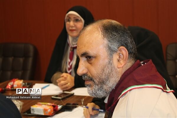 نشست شورای برنامه ریزی سازمان دانش آموزی ناحیه یک اهواز