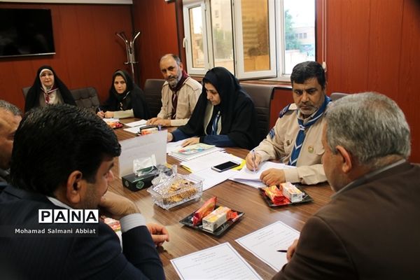 نشست شورای برنامه ریزی سازمان دانش آموزی ناحیه یک اهواز