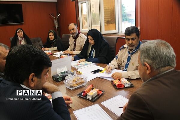 نشست شورای برنامه ریزی سازمان دانش آموزی ناحیه یک اهواز