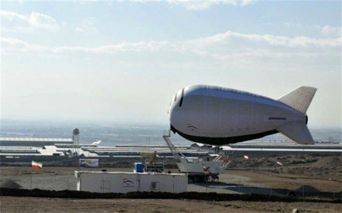 بالن مدیریت بحران برفراز  آسمان البرز افراشته شد