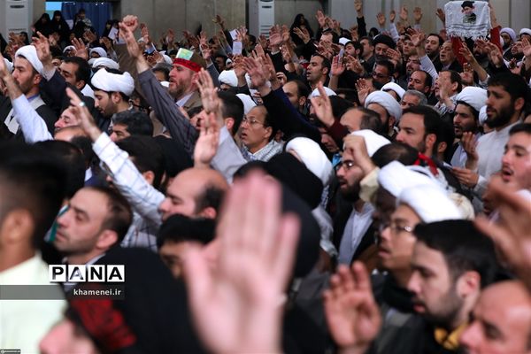 دیدار مردم قم با رهبر انقلاب اسلامی