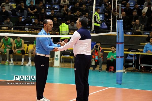 دیدار تیم‌های والیبال شهرداری ارومیه و کاله آمل