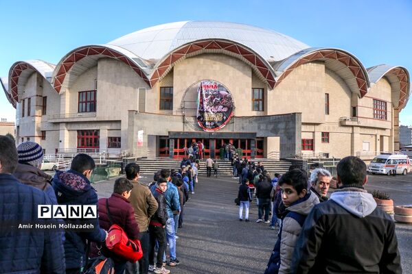 دیدار تیم‌های والیبال شهرداری ارومیه و کاله آمل