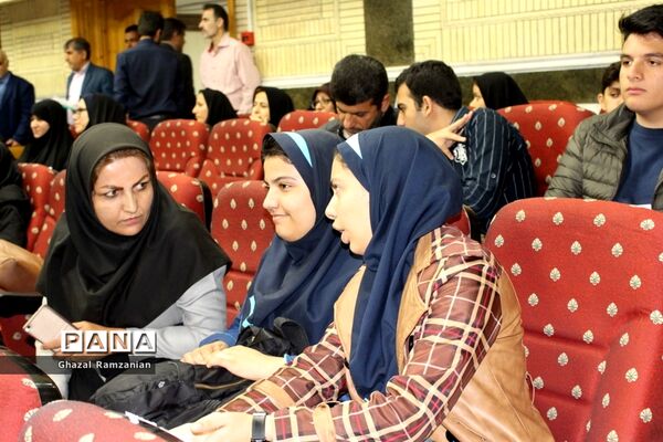 همایش تقدیر از برگزیدگان و فعالان چهارمین جشنواره نوجوان خوارزمی استان بوشهر-2