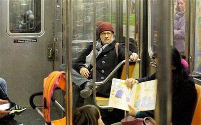 متروسواری ستاره‌های سینما