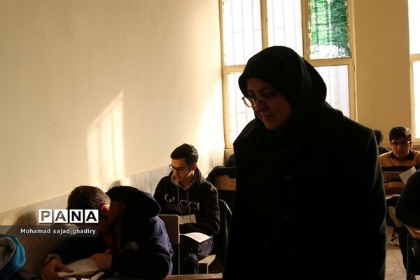 بازدید مهاجرانی از برگزاری  المپیادهای دانش آموزی