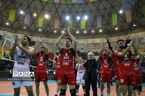 دور برگشت دربی والیبال آذربایجان