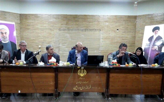 برگزاری نشست مشترک فرماندارورامین با هیات علمی دانشگاه اشتوتگارت آلمان