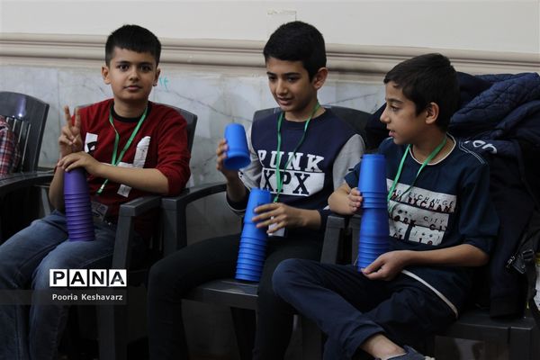 دومین روز مسابقات بازی های فکری در شیراز