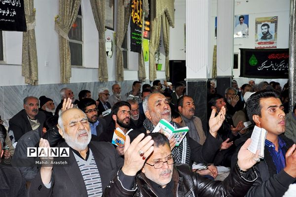 مراسم دهه فاطمیه درشهرستان خوسف