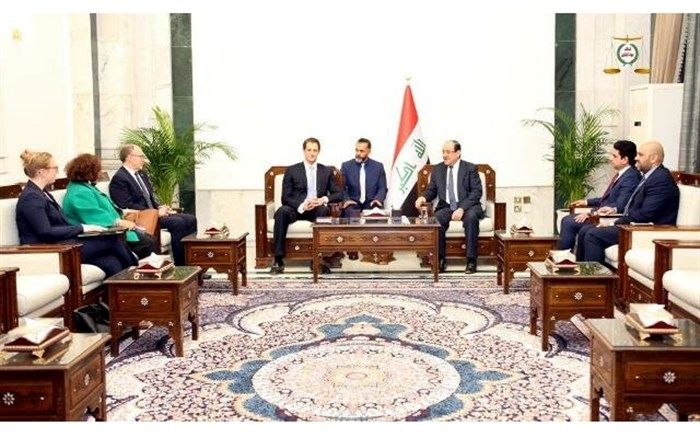 دیدار نوری مالکی با مسئول امور ایران و عراق در وزارت خارجه آمریکا