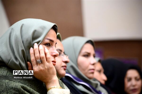 گردهمایی مربیان پیشتاز سازمان دانش‌آموزی خوزستان بمناسبت چلمین سالگردپیروزی انقلاب اسلامی اهواز-1