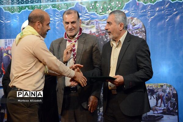 گردهمایی مربیان پیشتاز سازمان دانش‌آموزی خوزستان بمناسبت چلمین سالگردپیروزی انقلاب اسلامی اهواز-1