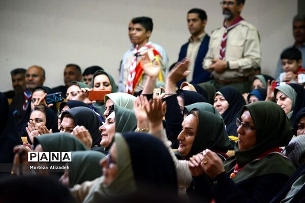 گردهمایی مربیان پیشتاز سازمان دانش‌آموزی خوزستان بمناسبت چلمین سالگردپیروزی انقلاب اسلامی اهواز-1