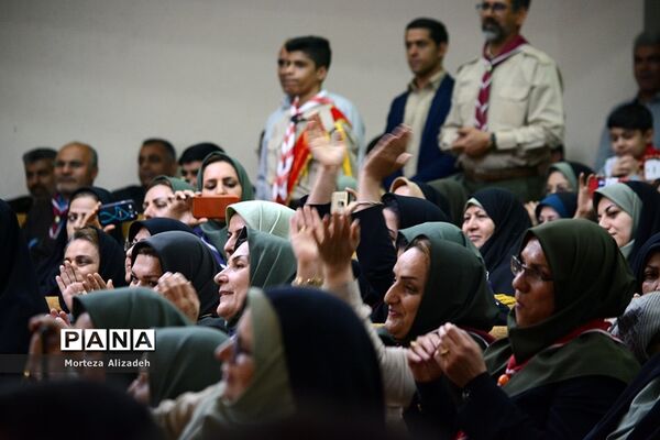 گردهمایی مربیان پیشتاز سازمان دانش‌آموزی خوزستان بمناسبت چلمین سالگردپیروزی انقلاب اسلامی اهواز-1