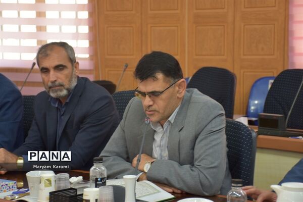 نشست مشترک روسا و معاونان آموزش و پرورش و سازمان دانش‌آموزی استان بوشهر