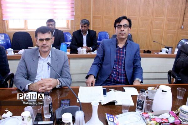 نشست مشترک روسا و معاونان آموزش و پرورش و سازمان دانش‌آموزی استان بوشهر
