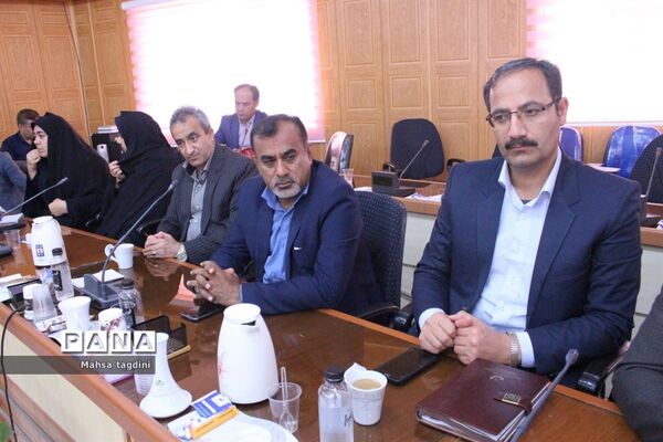 نشست مشترک روسا و معاونان آموزش و پرورش و سازمان دانش‌آموزی استان بوشهر