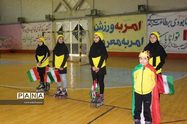 مراسم افتتاحیه المپیاد ورزشی دورن مدرسه‌ای کهگیلویه و بویراحمد