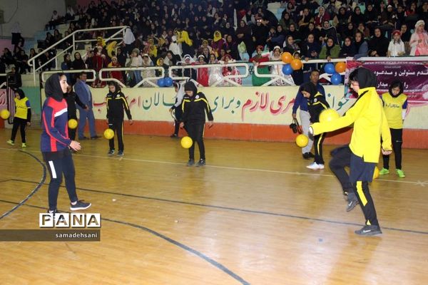 مراسم افتتاحیه المپیاد ورزشی دورن مدرسه‌ای کهگیلویه و بویراحمد