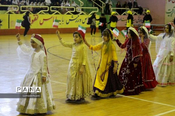 مراسم افتتاحیه المپیاد ورزشی دورن مدرسه‌ای کهگیلویه و بویراحمد