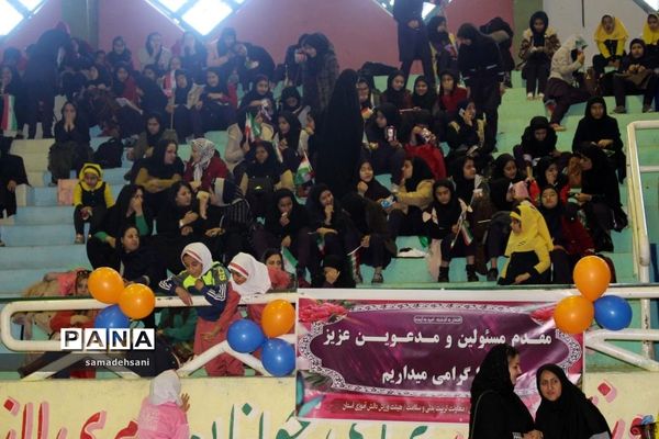 مراسم افتتاحیه المپیاد ورزشی دورن مدرسه‌ای کهگیلویه و بویراحمد