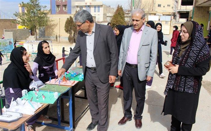 بازدید مدیر سازمان دانش آموزی کهگیلویه و بویراحمد  از مدرسه تمام  تشکیلاتی خدیجه کبری یاسوج + تصاویر