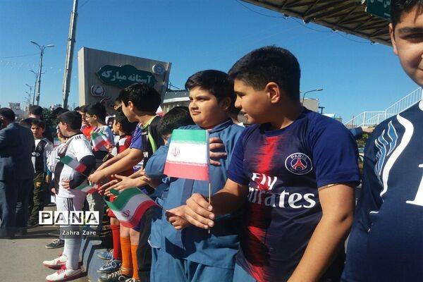 حمل مشعل چهل‌سالگی انقلاب در محمودآباد
