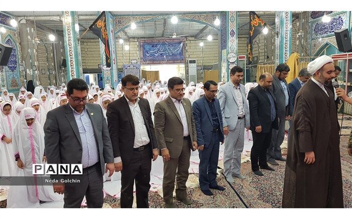 برگزاری جشن تکلیف فرشته های زمینی  در مدارس ناحیه ۳ اهواز