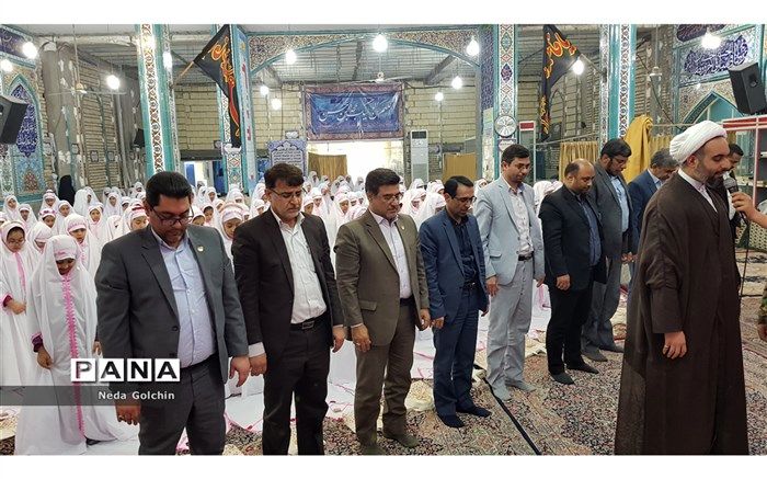 برگزاری جشن تکلیف فرشته های زمینی  در مدارس ناحیه ۳ اهواز