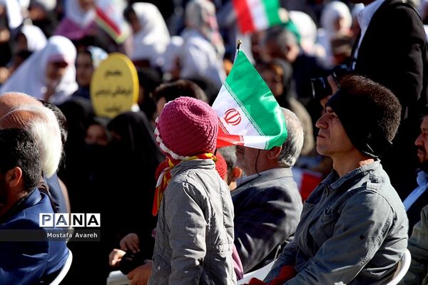 مراسم بزرگداشت سالروز ورود امام در شهرستان بیرجند