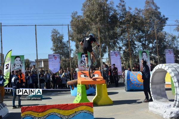 برگزاری مسابقات دوچرخه‌سواری در بیرجند