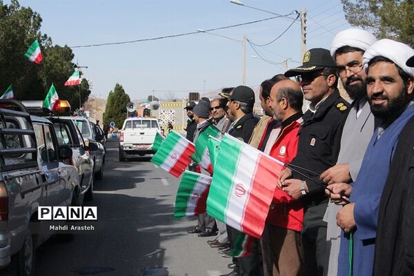 مراسم گلبانگ انقلاب در شهرستان خوسف خراسان جنوبی