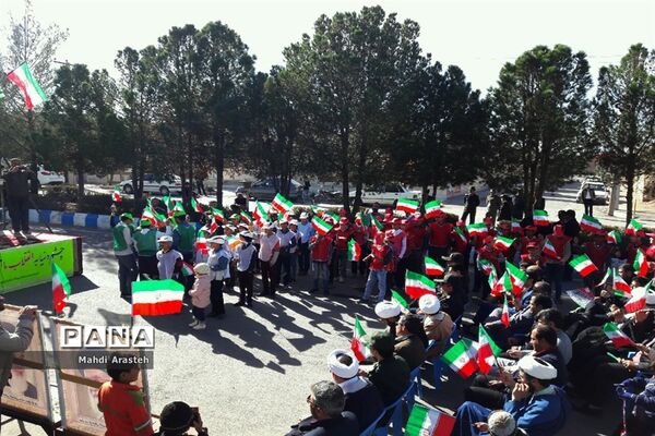 مراسم گلبانگ انقلاب در شهرستان خوسف خراسان جنوبی