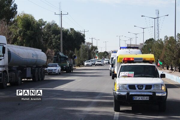 مراسم گلبانگ انقلاب در شهرستان خوسف خراسان جنوبی