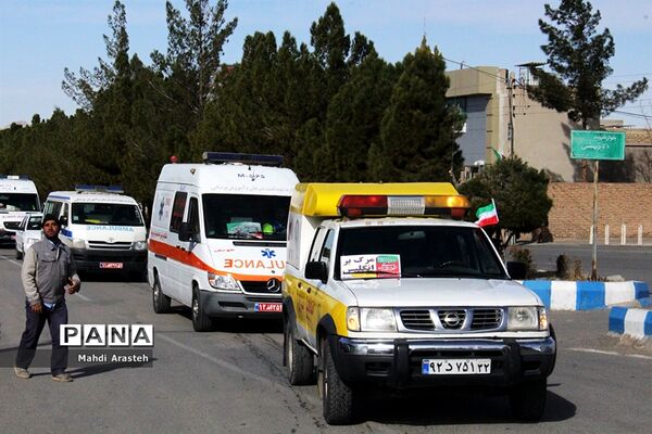 مراسم گلبانگ انقلاب در شهرستان خوسف خراسان جنوبی