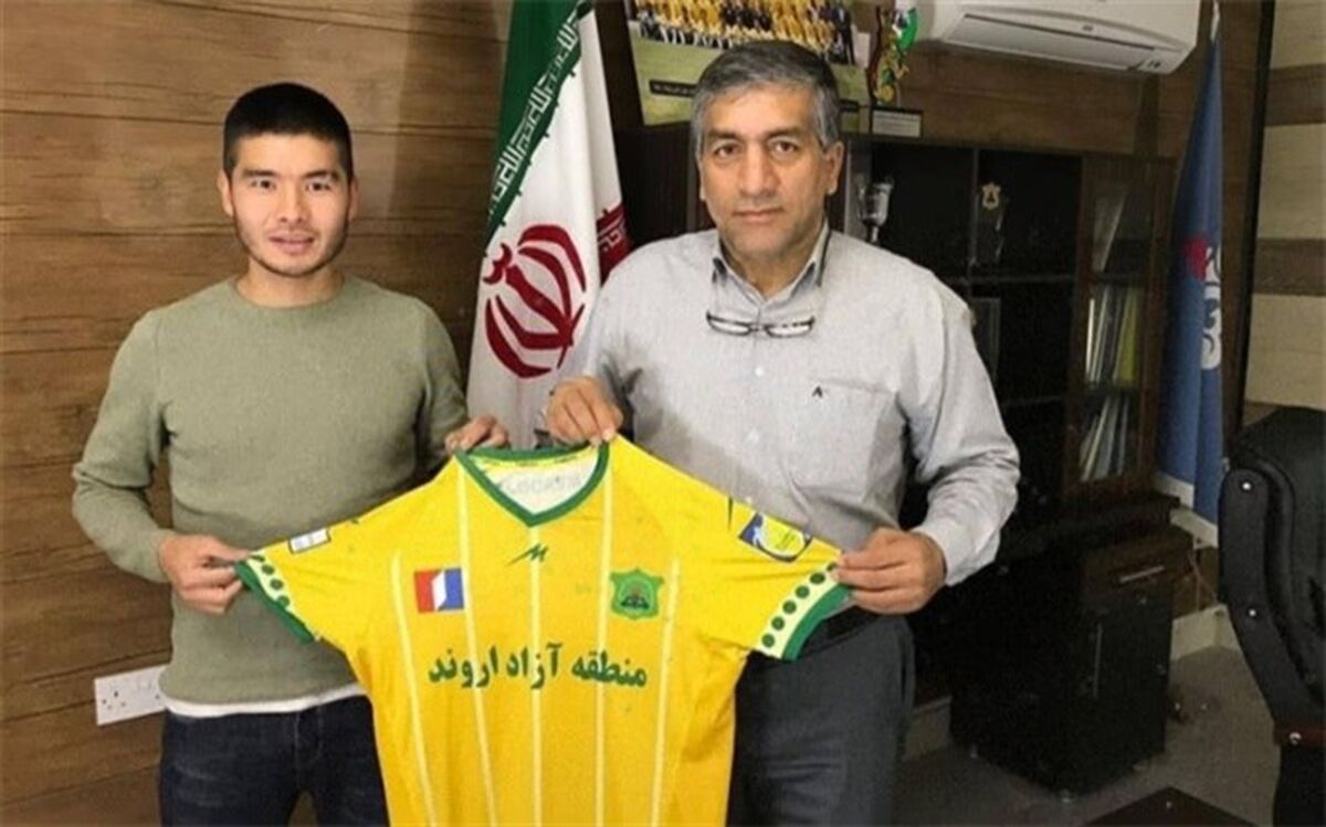 ملی‌پوش قرقیزستانی راهی برزیل ایران شد