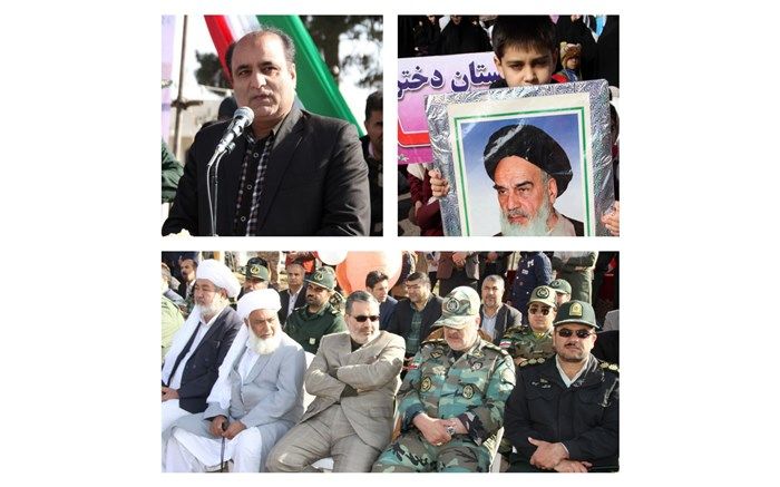 گرامیداشت اولین روز از دهه فجر انقلاب اسلامی در تربت جام