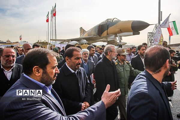 افتتاح نمایشگاه ملی دستاوردهای انقلاب اسلامی و دفاع مقدس