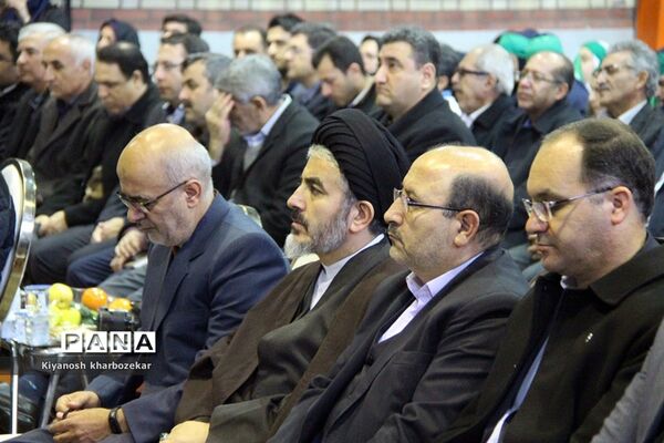 آیین نواختن زنگ انقلاب در مدرسه شهید ساکو مجنونیانس ارومیه