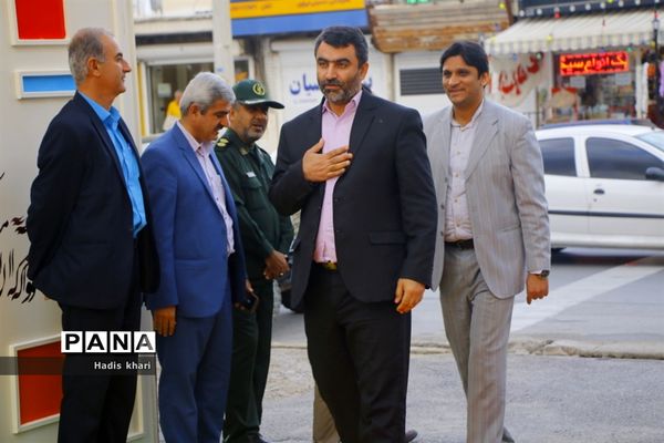 نواختن زنگ انقلاب در مدارس استان بوشهر-1