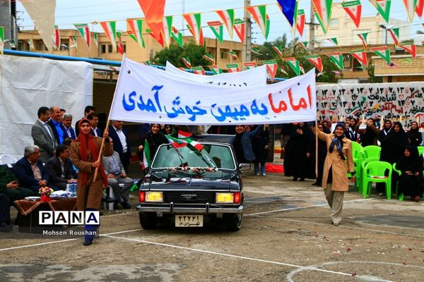 نواختن زنگ انقلاب در مدارس استان بوشهر- 2