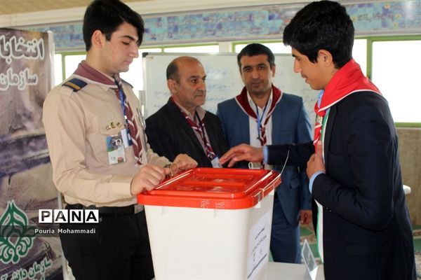 انتخابات مجمع اعضا پسر سازمان دانش‌آموزی استان مازندران